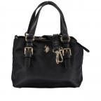 Handtasche Houston Navy Beige, Farbe: blau/petrol, Marke: U.S. Polo Assn., EAN: 8052792789443, Abmessungen in cm: 20x15x9, Bild 8 von 8
