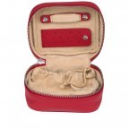Schmuckkästchen Soft Rot, Farbe: rot/weinrot, Marke: Windrose, EAN: 4006047389616, Abmessungen in cm: 12x10x7, Bild 1 von 2