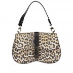 Umhängetasche Leopard, Farbe: cognac, Marke: Guess, EAN: 0190231312840, Abmessungen in cm: 28x18x8, Bild 1 von 10