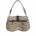 Umhängetasche Leopard, Farbe: cognac, Marke: Guess, EAN: 0190231312840, Abmessungen in cm: 28x18x8, Bild 3 von 10