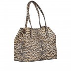 Shopper Leopard, Farbe: cognac, Marke: Guess, EAN: 0190231312413, Abmessungen in cm: 32x27x15, Bild 2 von 10