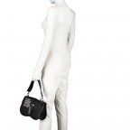 Umhängetasche Black Multi, Farbe: schwarz, Marke: Guess, EAN: 0190231313373, Abmessungen in cm: 28x17x8, Bild 4 von 10