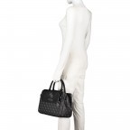 Handtasche Coal, Farbe: anthrazit, Marke: Guess, EAN: 0190231354949, Abmessungen in cm: 31x22x14, Bild 6 von 10