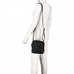 Umhängetasche Helsinki Crossbag S Black, Farbe: schwarz, Marke: Jost, EAN: 4025307757279, Abmessungen in cm: 23x26x6, Bild 5 von 7