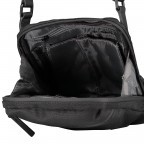 Umhängetasche Helsinki Crossbag S Black, Farbe: schwarz, Marke: Jost, EAN: 4025307757279, Abmessungen in cm: 23x26x6, Bild 6 von 7