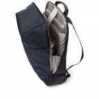 Rucksack Savvy Knight Blue, Farbe: blau/petrol, Marke: Salzen, EAN: 4057081050994, Abmessungen in cm: 29x47x14, Bild 5 von 10