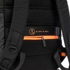 Rucksack B|Y by Brics Eolo mit Laptopfach Nero, Farbe: schwarz, Marke: Brics, EAN: 8016623127835, Abmessungen in cm: 29x47x19, Bild 11 von 12