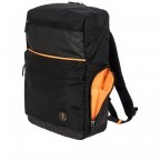 Rucksack B|Y by Brics Eolo mit Laptopfach Nero, Farbe: schwarz, Marke: Brics, EAN: 8016623127835, Abmessungen in cm: 29x47x19, Bild 4 von 12