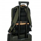 Rucksack B|Y by Brics Eolo mit Laptopfach Oliva, Farbe: grün/oliv, Marke: Brics, EAN: 8016623127897, Abmessungen in cm: 26.5x32x3, Bild 11 von 11