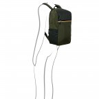 Rucksack B|Y by Brics Eolo mit Laptopfach Oliva, Farbe: grün/oliv, Marke: Brics, EAN: 8016623127897, Abmessungen in cm: 26.5x32x3, Bild 6 von 11