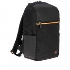 Rucksack B|Y by Brics Eolo mit Laptopfach Nero, Farbe: schwarz, Marke: Brics, EAN: 8016623127880, Abmessungen in cm: 26.5x32x3, Bild 2 von 11