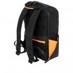 Rucksack B|Y by Brics Eolo mit Laptopfach Nero, Farbe: schwarz, Marke: Brics, EAN: 8016623127880, Abmessungen in cm: 26.5x32x3, Bild 4 von 11