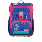Schulranzen Cloud Set 5-teilig Happy Dolphins, Farbe: rosa/pink, Marke: Step by Step, EAN: 4047443408228, Abmessungen in cm: 28x37.5x20, Bild 2 von 14