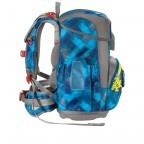 Schulranzen Cloud Set 5-teilig City Cops, Farbe: blau/petrol, Marke: Step by Step, EAN: 4047443416377, Abmessungen in cm: 28x37.5x20, Bild 5 von 15