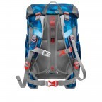 Schulranzen Cloud Set 5-teilig City Cops, Farbe: blau/petrol, Marke: Step by Step, EAN: 4047443416377, Abmessungen in cm: 28x37.5x20, Bild 6 von 15