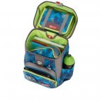 Schulranzen Cloud Set 5-teilig City Cops, Farbe: blau/petrol, Marke: Step by Step, EAN: 4047443416377, Abmessungen in cm: 28x37.5x20, Bild 8 von 15