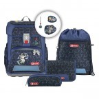 Schulranzen Cloud Set 5-teilig Star Astronaut, Farbe: blau/petrol, Marke: Step by Step, EAN: 4047443460721, Abmessungen in cm: 28x37.5x20, Bild 1 von 14
