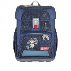 Schulranzen Cloud Set 5-teilig Star Astronaut, Farbe: blau/petrol, Marke: Step by Step, EAN: 4047443460721, Abmessungen in cm: 28x37.5x20, Bild 2 von 14