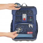 Schulranzen Cloud Set 5-teilig Star Astronaut, Farbe: blau/petrol, Marke: Step by Step, EAN: 4047443460721, Abmessungen in cm: 28x37.5x20, Bild 3 von 14