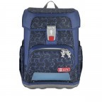 Schulranzen Cloud Set 5-teilig Star Astronaut, Farbe: blau/petrol, Marke: Step by Step, EAN: 4047443460721, Abmessungen in cm: 28x37.5x20, Bild 4 von 14