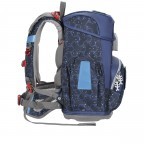 Schulranzen Cloud Set 5-teilig Star Astronaut, Farbe: blau/petrol, Marke: Step by Step, EAN: 4047443460721, Abmessungen in cm: 28x37.5x20, Bild 5 von 14