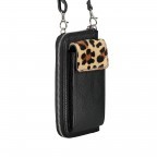 Handytasche Leo mit Schulterriemen Hellbraun, Farbe: braun, Marke: Hausfelder Manufaktur, Abmessungen in cm: 11x20x5.5, Bild 2 von 7