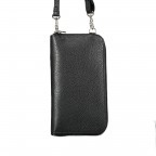 Handytasche Leo mit Schulterriemen Hellbraun, Farbe: braun, Marke: Hausfelder Manufaktur, Abmessungen in cm: 11x20x5.5, Bild 3 von 7