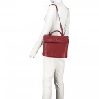 Rucksack / Beuteltasche Dollaro Hellrot, Farbe: rot/weinrot, Marke: Hausfelder Manufaktur, EAN: 4065646003224, Bild 10 von 12