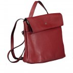 Rucksack / Beuteltasche Dollaro Rot, Farbe: rot/weinrot, Marke: Hausfelder Manufaktur, EAN: 4065646003231, Bild 2 von 12