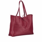 Shopper Dollaro Rot, Farbe: rot/weinrot, Marke: Hausfelder Manufaktur, EAN: 4065646003774, Abmessungen in cm: 38x31.5x12, Bild 2 von 7