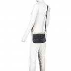 Schultertasche Adria Camilla Navy, Farbe: blau/petrol, Marke: Abro, EAN: 4061724227469, Abmessungen in cm: 21x16x7, Bild 5 von 6