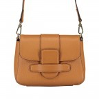 Schultertasche Adria Camilla Cuoio, Farbe: cognac, Marke: Abro, EAN: 4061724227575, Abmessungen in cm: 21x16x7, Bild 1 von 6