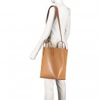 Handtasche Lynx Carrie Cuoio, Farbe: cognac, Marke: Abro, EAN: 4061724242417, Abmessungen in cm: 26.5x34.5x14, Bild 5 von 11