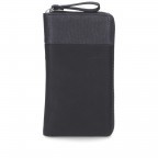 Geldbörse Eva Wallet EV2 Nubuk Black, Farbe: schwarz, Marke: Zwei, EAN: 4250257920934, Abmessungen in cm: 19x11x3, Bild 1 von 4