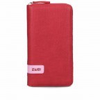 Geldbörse Mademoiselle Wallet MW2 Canvas Red, Farbe: rot/weinrot, Marke: Zwei, EAN: 4250257918917, Abmessungen in cm: 19.5x10x3, Bild 1 von 6