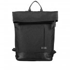 Rucksack Olli O25 Schwarz, Farbe: schwarz, Marke: Zwei, EAN: 4250257921603, Abmessungen in cm: 37x41x18, Bild 1 von 4