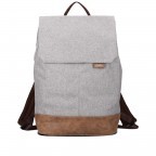 Rucksack Olli OR14 Ice, Farbe: grau, Marke: Zwei, EAN: 4250257922938, Abmessungen in cm: 34x46x17, Bild 1 von 5