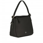 Beuteltasche elba S 132-147 Black, Farbe: schwarz, Marke: AIGNER, EAN: 4055539294792, Abmessungen in cm: 21x17x9, Bild 2 von 8