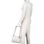 Umhängetasche Ivory, Farbe: weiß, Marke: Guess, EAN: 0190231336297, Abmessungen in cm: 26x18x8, Bild 4 von 9