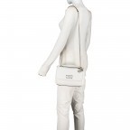 Umhängetasche Ivory, Farbe: weiß, Marke: Guess, EAN: 0190231336297, Abmessungen in cm: 26x18x8, Bild 6 von 9