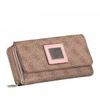 Geldbörse Brown Multi, Farbe: braun, Marke: Guess, EAN: 0190231338062, Abmessungen in cm: 19.5x10x4.5, Bild 2 von 6