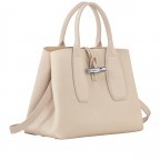 Handtasche Roseau Handtasche M Beige, Farbe: beige, Marke: Longchamp, EAN: 3597922262328, Abmessungen in cm: 30x23.5x12, Bild 3 von 7