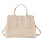 Handtasche Roseau Handtasche M Beige, Farbe: beige, Marke: Longchamp, EAN: 3597922262328, Abmessungen in cm: 30x23.5x12, Bild 4 von 7