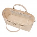 Handtasche Roseau Handtasche M Beige, Farbe: beige, Marke: Longchamp, EAN: 3597922262328, Abmessungen in cm: 30x23.5x12, Bild 6 von 7