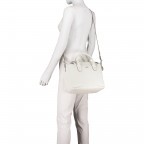 Handtasche Chiara Tonia SHZ White, Farbe: weiß, Marke: Joop!, EAN: 4053533802272, Abmessungen in cm: 26x22x14, Bild 5 von 8