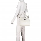 Umhängetasche Chiara Mila MHF White, Farbe: weiß, Marke: Joop!, EAN: 4053533802227, Abmessungen in cm: 28.5x22x11.5, Bild 5 von 9