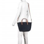 Handtasche Nylon Cornflower Helena MHZ Light Grey, Farbe: grau, Marke: Joop!, EAN: 4053533801138, Abmessungen in cm: 26x23x14, Bild 5 von 8