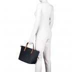 Handtasche Nylon Cornflower Helena MHZ Light Grey, Farbe: grau, Marke: Joop!, EAN: 4053533801138, Abmessungen in cm: 26x23x14, Bild 6 von 8