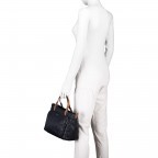 Handtasche Nylon Cornflower Elvira SHZ Nightblue, Farbe: blau/petrol, Marke: Joop!, EAN: 4053533801404, Abmessungen in cm: 27x21x12, Bild 6 von 8