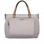 Handtasche Nylon Cornflower Elvira SHZ Light Grey, Farbe: grau, Marke: Joop!, EAN: 4053533801015, Abmessungen in cm: 27x21x12, Bild 1 von 8